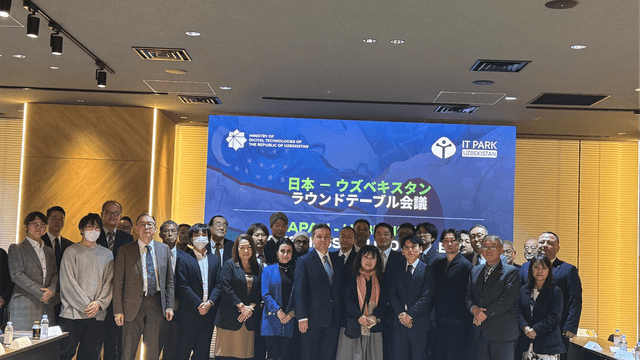 日本-ウズベキスタン ラウンドテーブル会議へ参加