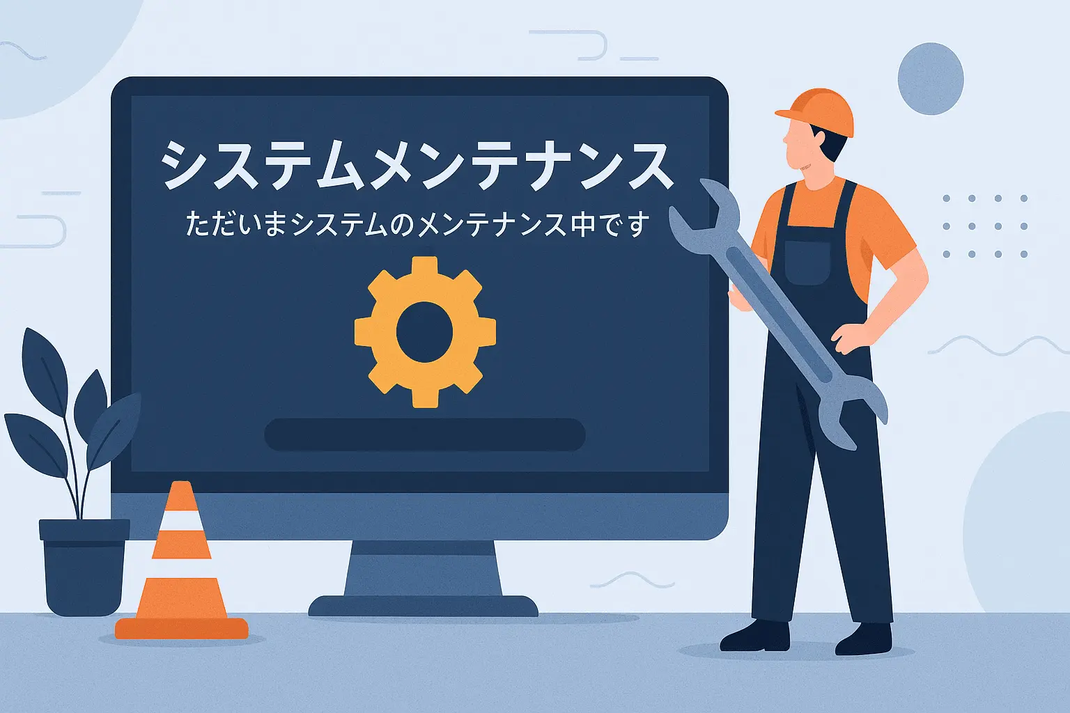 システムメンテナンスのお知らせ