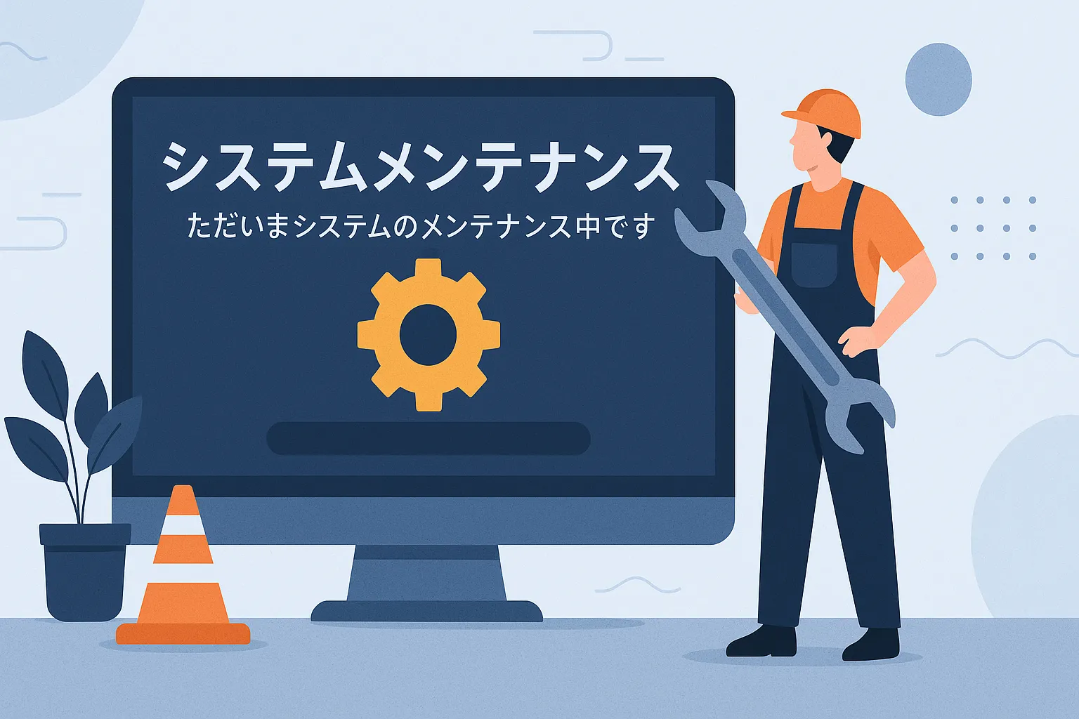 システムメンテナンスのお知らせ